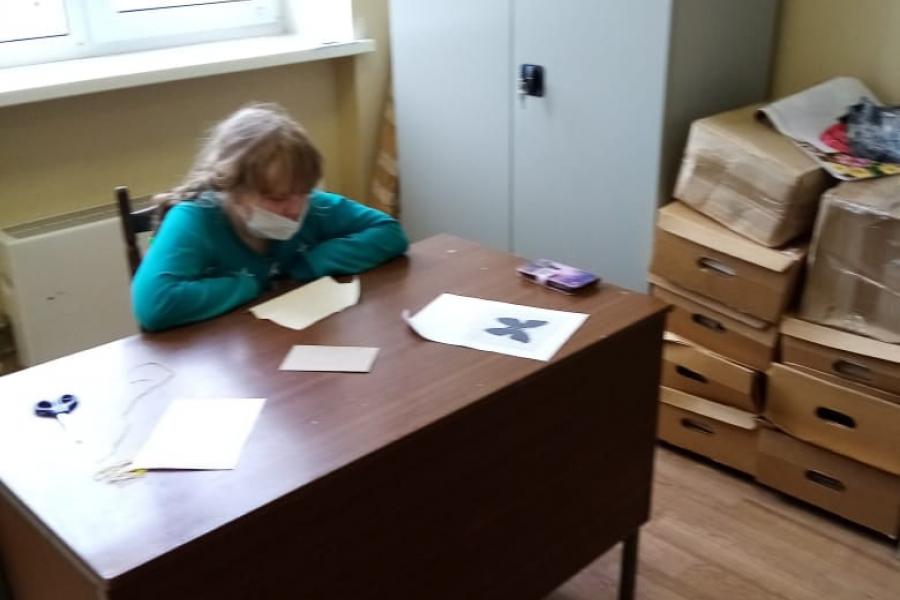 Мастер-класс «Счетная вышивка крестом» в музейной студии