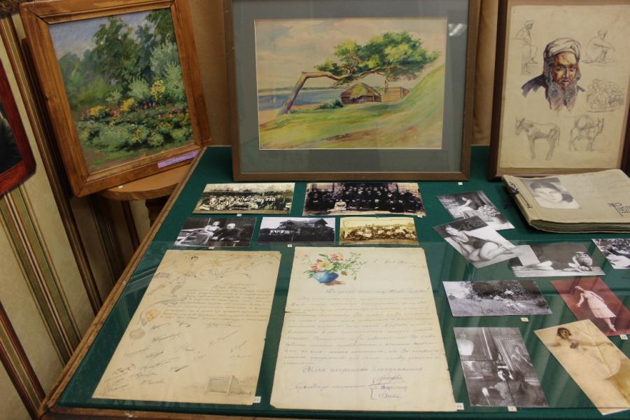 Временная выставка, посвящённая жизни и творчеству Г.Н. Куренкова