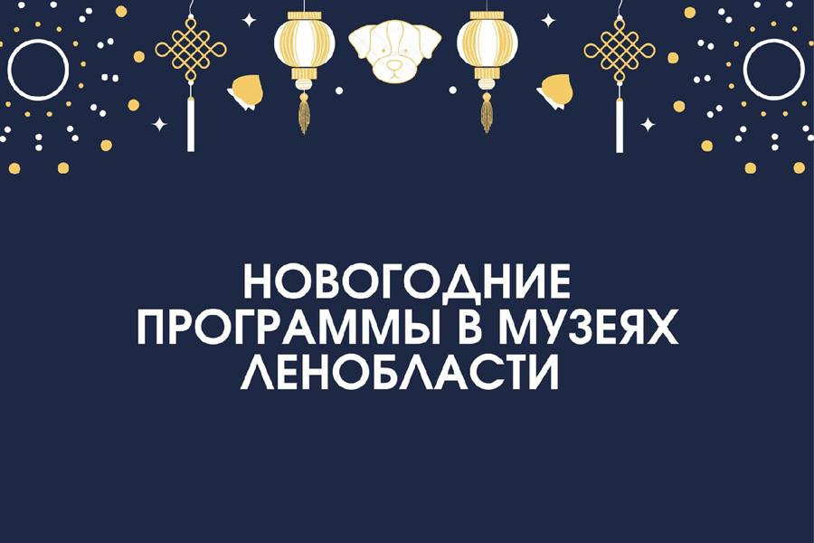 Новогодние программы в музеях Ленобласти