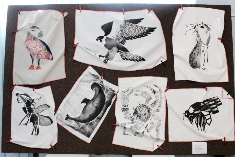 Текстильная набивная печать