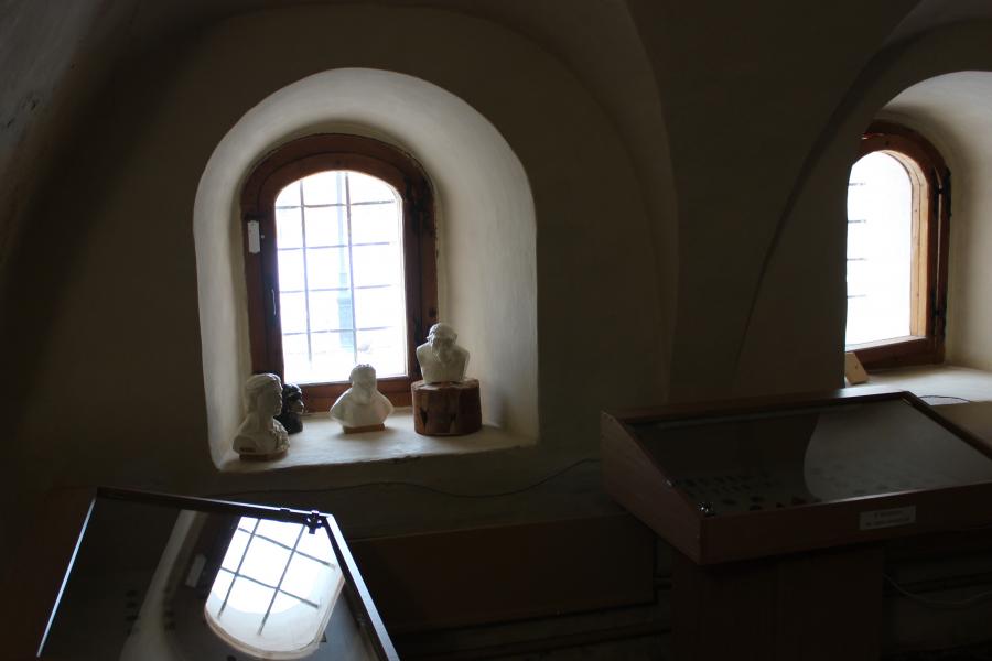 В археологической экспозиции