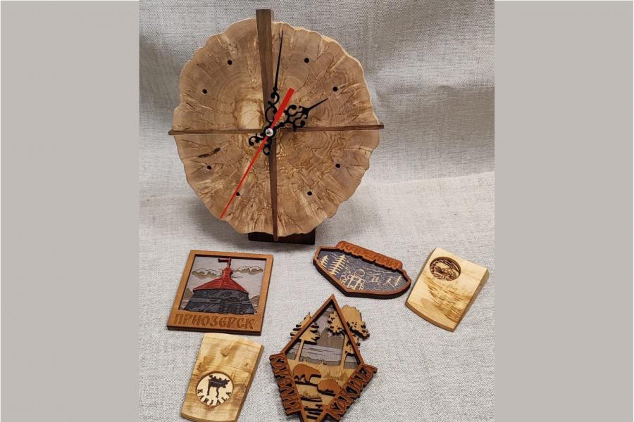 Сувенирная продукция. Авторские изделия из карельской березы