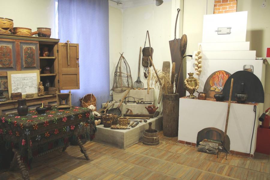Зал "Быт присвирских сёл конца 19 - начала 20 века"